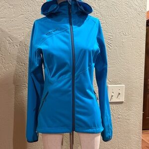 Mammut Women's Vibrant Blue windbreaker Jacket XS